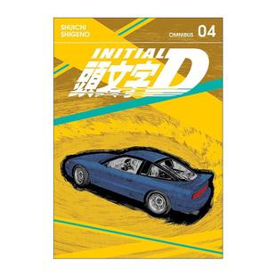 卷四 Initial 头文字D 英文原版 讲谈社漫画 进口英语原版 Omnibus 英文版 书籍 重野秀一 精选集