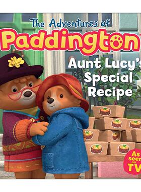 英文原版 Aunt Lucy’s Special Recipe 帕丁顿熊历险记绘本 路西姨妈的特别食谱 动画版 英文版 进口英语原版书籍