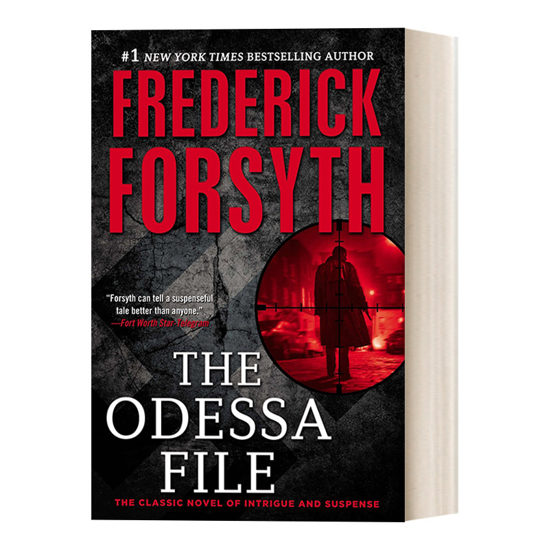 英文原版 The Odessa File 敖德萨档案 惊悚悬疑军事小说 Frederick Forsyth 进口原版英文书籍