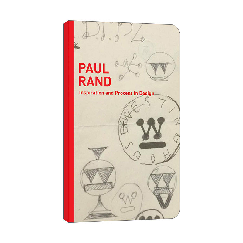 英文原版 Paul Rand 保罗•兰德作品集 精装 设计大师的灵感与过程 含草图、笔记等 进口原版英语书籍