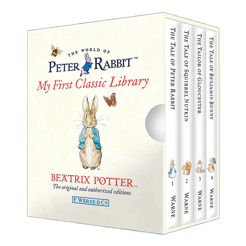 Peter Rabbit: My First Classic Library 彼得兔 经典图书馆进口原版英文书籍