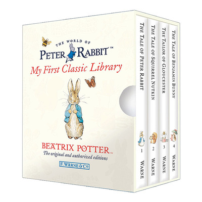 Peter Rabbit: My First Classic Library 彼得兔 经典图书馆进口原版英文书籍