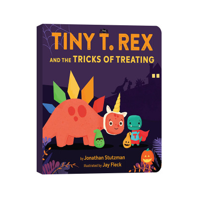 Tiny T. Rex and the Tricks of Treating 小小霸王龙和恶作剧进口原版英文书籍