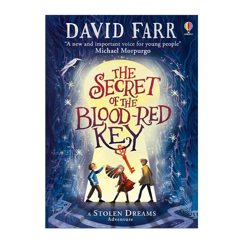 英文原版 The Secret of the Blood-Red Key 盗梦者之书2 血红钥匙的秘密 精装 英文版 进口英语原版书籍