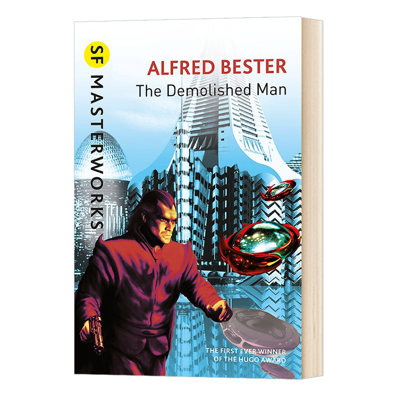 被毁灭的人 The Demolished Man 英文原版小说 雨果奖 英文版进口原版英语书籍 Alfred Bester