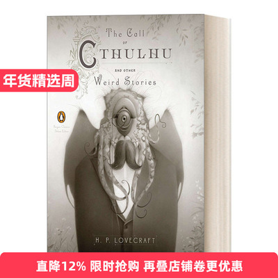 英文原版小说 The Call of Cthulhu and Other Weird Stories 克苏鲁的呼唤 H.P.洛夫克拉夫特 企鹅经典豪华毛边版 英文版 进口书