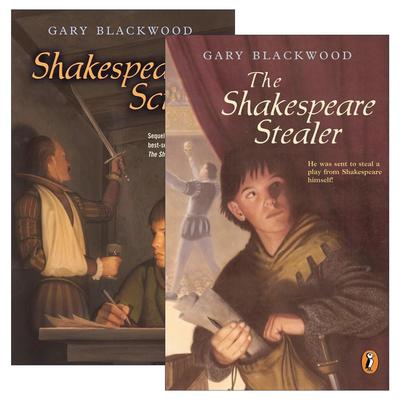 英文原版 The Shakespeare Stealer 偷莎士比亚的贼2册 儿童推理小说 Gary Blackwood 英文版 进口英语原版书籍
