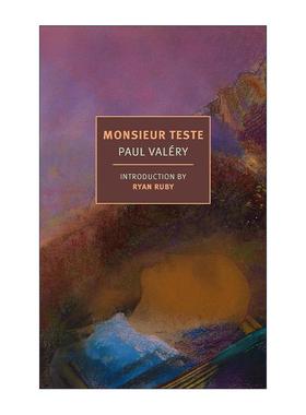 英文原版 Monsieur Teste New York Review Books Classics 泰斯特先生 保尔·瓦雷里 英文版 进口英语原版书籍