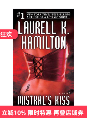 英文原版 Mistral's Kiss Merry Gentry 05 梅里·金特里系列5 米斯特拉尔之吻 奇幻小说 Laurell K. Hamilton 进口英语原版书籍