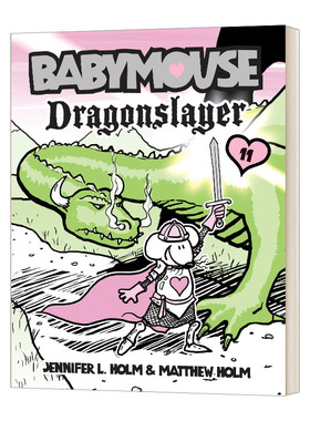 Babymouse #11: Dragonslayer 老鼠宝宝系列：屠龙11 漫画小说进口原版英文书籍