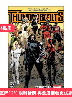 英文原版 Thunderbolts 雷霆特工队 世界罢工 漫威漫画 Collin Kelly 英文版 进口英语原版书籍