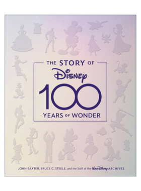 英文原版 The Story of Disney 迪士尼100周年纪念画册 百年奇迹 艺术设定集 品牌故事发展史 精装 英文版 进口英语原版书籍