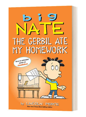 Big Nate: The Gerbil Ate My Homework 大内特系列23 全彩漫画小说进口原版英文书籍