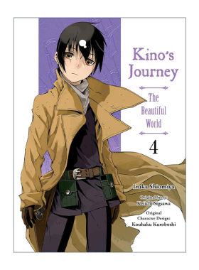 英文原版 Kino's Journey the Beautiful World Vol.4 奇诺之旅 卷四 同名动漫漫画 时雨泽惠一 英文版 进口英语原版书籍