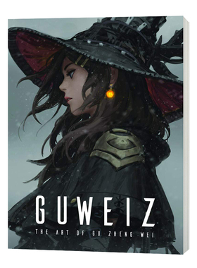 英文原版  Guweiz 暗夜 顾正炜插画艺术集 新加坡华人原画师 日系动漫漫画科幻风 精装 英文版进口原版英语艺术类书籍