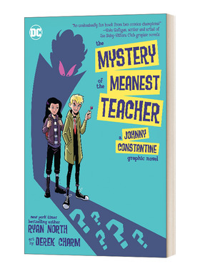 英文原版 The Mystery of the Meanest Teacher 最刻薄老师的秘密 约翰尼·康斯坦丁的漫画小说 英文版 进口英语原版书籍