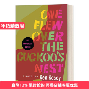 英文原版小说 One Flew Over the Cuckoo's Nest 50th Anniversary Edition 飞越疯人院 50周年纪念版 英文版 进口英语原版书籍
