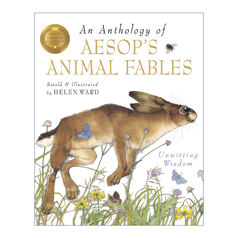 An Anthology Of Aesop's Animal Fables 伊索动物寓言插图选集进口原版英文书籍