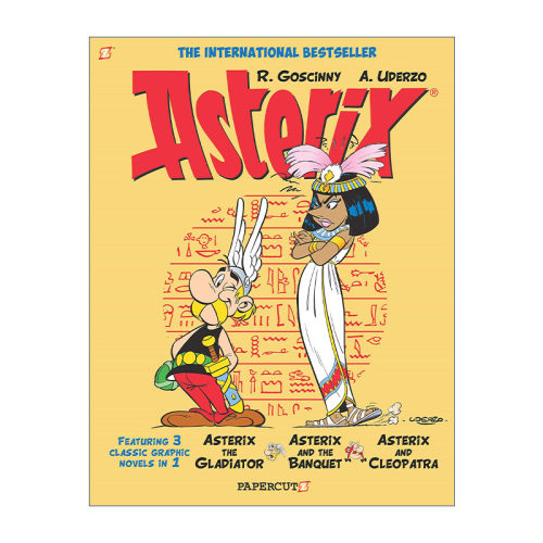 Asterix Omnibus #2 高卢英雄历险记4-6 合订本 卷二进口原版英文书籍