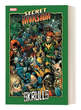 Secret Invasion: Meet the Skrulls 漫威漫画 秘密入侵进口原版英文书籍