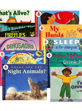 自然科学入门10册 Stage 1 英文原版绘本 Let's Read and Find Out Science 第1阶段美国自然科普百科图书 分级阅读学习英语中小学