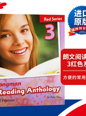 朗文阅读文选3红色系列 英文原版 Longman Reading Anthology Red Series 提高阅读理解能力 进口原版英语词汇学习书籍 英文版书