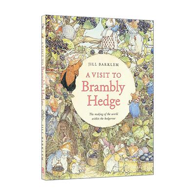 英文原版 A Visit to Brambly Hedge 野蔷薇村的故事 精装插图指南 英文版 进口英语原版书籍