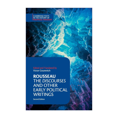 英文原版 Rousseau The Discourses and Other Early Political Writings 卢梭 论文及其他早期政治著作 英文版 进口英语书籍