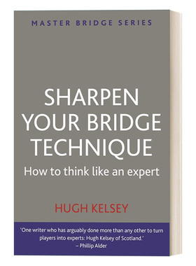 Sharpen Your Bridge Technique 磨练你的桥牌技巧进口原版英文书籍