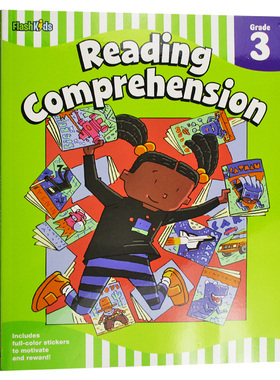 小学英语阅读理解练习册三年级 Reading Comprehension Grade 3 Flash Skills 英文原版辅导书 进口英语书 Flash Kids Editors