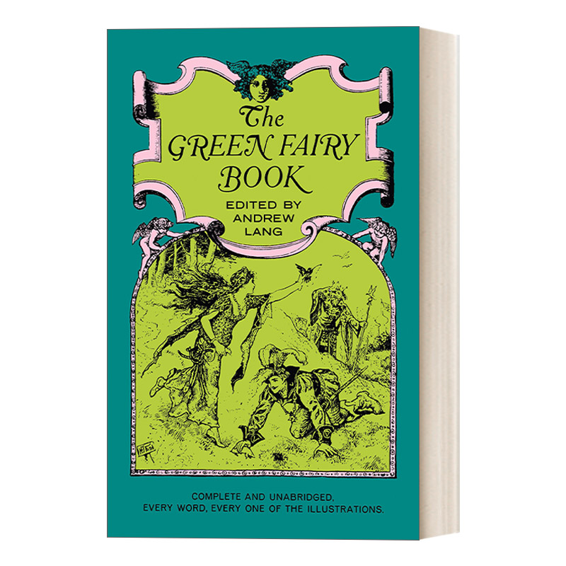 The Green Fairy Book  安德鲁·朗格经典童话系列：朗格绿色童话进口原版英文书籍图片