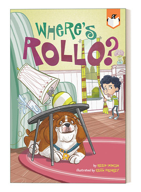 英文原版 Where's Rollo?  罗洛在哪里 兰登儿童幽默桥梁章节书 全彩插画 Reed Duncan 英文版 进口英语原版书籍