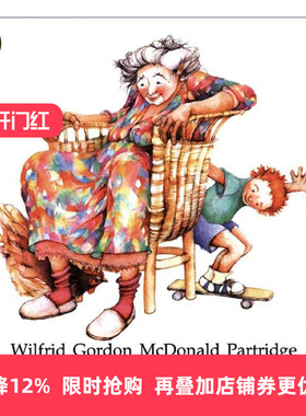 英文原版 Wilfrid Gordon Mcdonald Partridge 威威找记忆 梅·福克斯经典儿童绘本 英文版 进口英语原版书籍