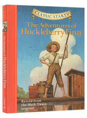 开始读经典 哈克贝利费恩历险记 Classic Starts The Adventures of Huckleberry Finn 英文原版小说 英文版儿童文学经典名著书籍