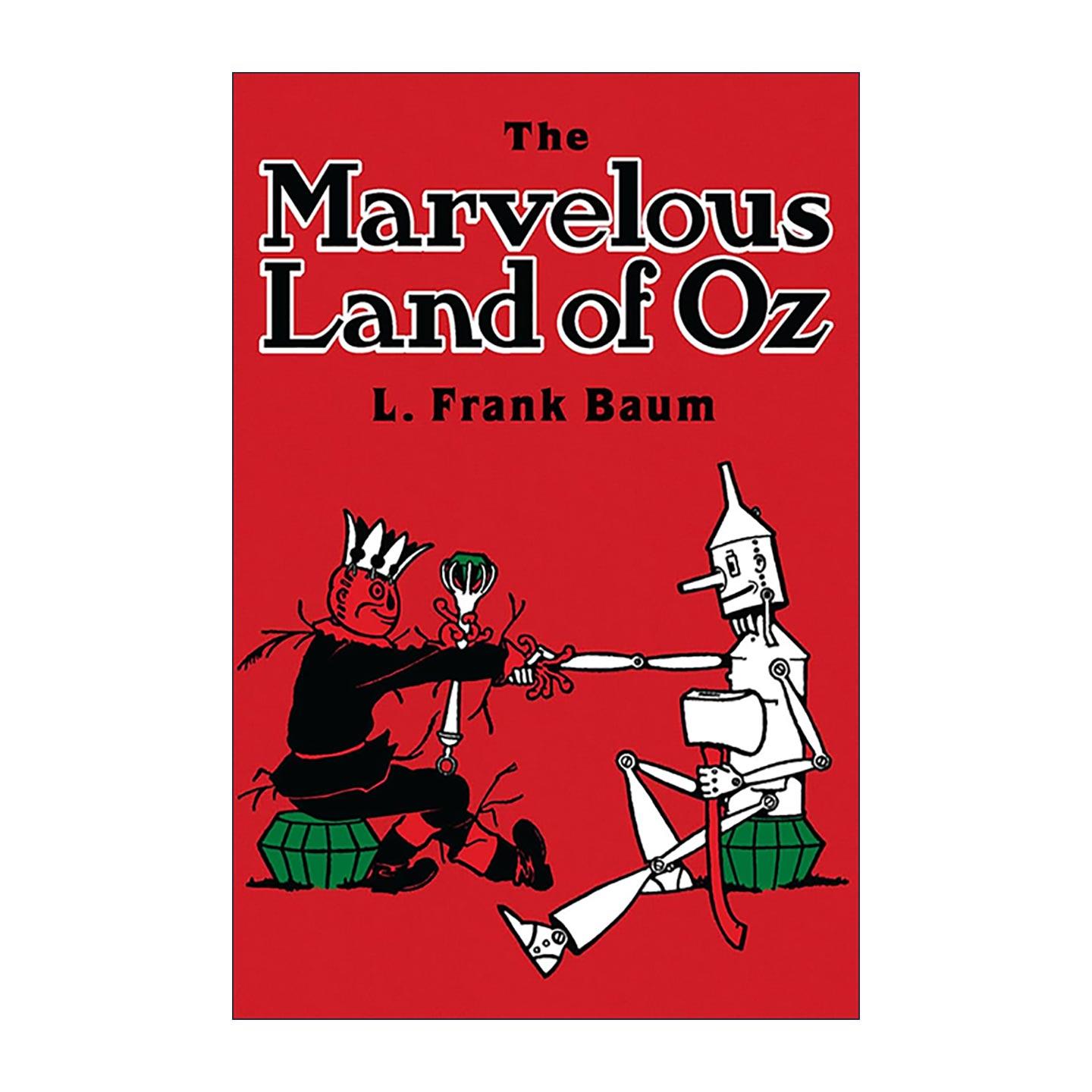 英文原版 The Marvelous Land of Oz Dover Children's Classics 绿野仙踪 仙乡奇境 莱曼?弗兰克?鲍姆 英文版 进口英语原版书籍