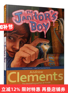 The Janitor's Boy 看门的男孩  粉灵豆作者 Andrew Clements进口原版英文书籍