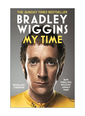 英文原版 Bradley Wiggins My Time 英国自行车传奇名将布拉德利·威金斯自传 英文版 进口英语原版书籍