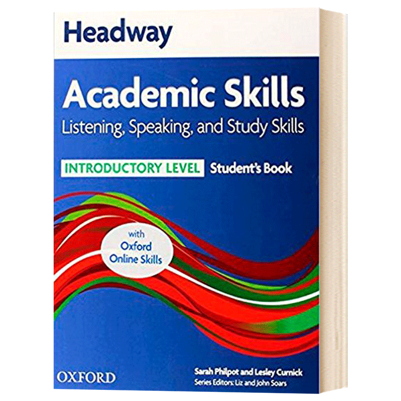 牛津学术英语学习技巧 听说 英文原版书 HEADWAY Introductory Academic Skills 英语听说专项训练 进口英语书籍 OUP Oxford