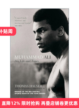 英文原版 Muhammad Ali His Life and Times 拳王阿里传记 英文版 进口英语原版书籍