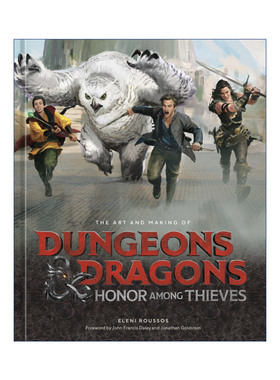 英文原版 The Art of Making Dungeons and Dragons Honour Amongst Thieves 龙与地下城 侠盗荣耀 电影艺术设定集 精装进口书籍