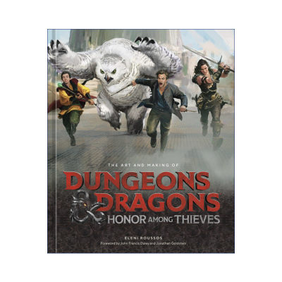 英文原版 The Art of Making Dungeons and Dragons Honour Amongst Thieves 龙与地下城 侠盗荣耀 电影艺术设定集 精装进口书籍