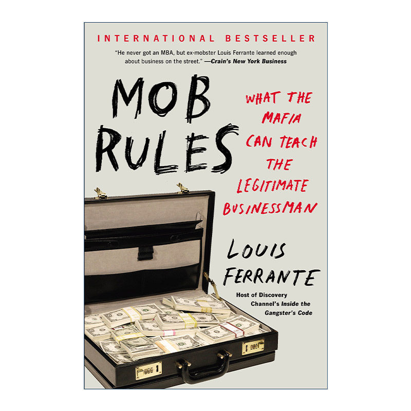 英文原版 Mob Rules 暴民准则 我在黑道学会的88堂商管課 职场生活通用生存法则 管理学逻辑思维 企业管理 Louis Ferrante 英文版