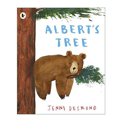 英文原版 Albert's Tree 阿尔伯特的树 儿童动物友谊故事绘本 英文版 进口英语原版书籍
