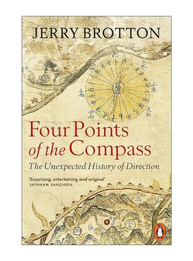英文原版 Four Points of the Compass 罗盘四向 关于辨认方向的历史 Jerry Brotton 英文版 进口英语原版书籍