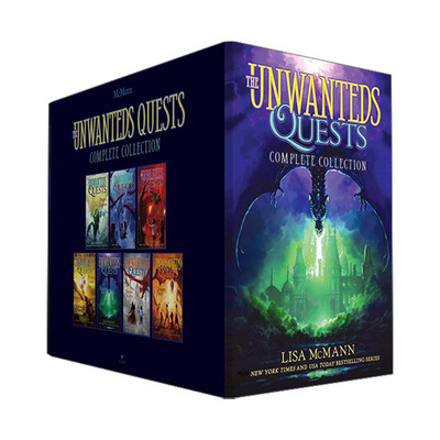 英文原版 The Unwanteds Quests Complete Collection 不受欢迎者续集全集1-7  奇幻小说 英文版 进口英语原版书籍