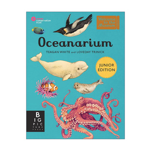 英文原版 Oceanarium Junior Edition 海洋馆 青少年版 欢迎来到博物馆系列 Welcome To The Museum 自然科普百科精装 英文版