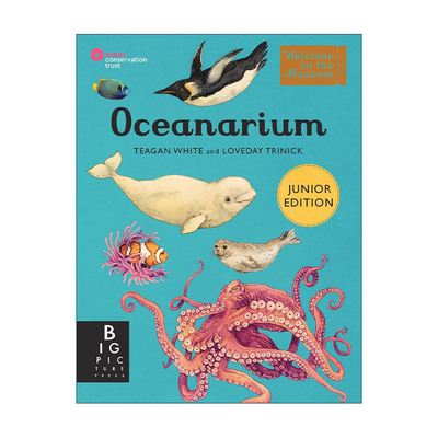 英文原版 Oceanarium Junior Edition 海洋馆 青少年版 欢迎来到博物馆系列 Welcome To The Museum 自然科普百科精装 英文版