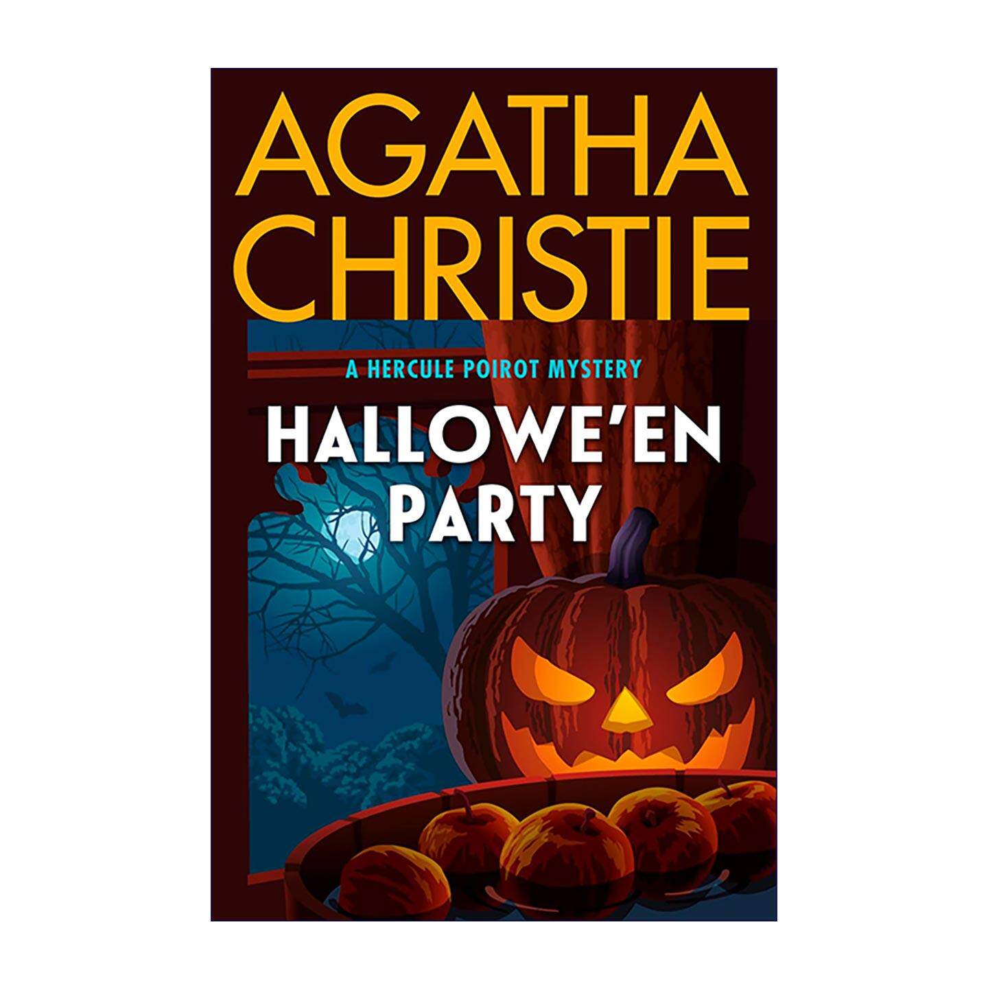 英文原版 Hallowe'en Party 万圣节前夜的谋杀 阿加莎波洛系列侦探小说 英文版 进口英语原版书籍
