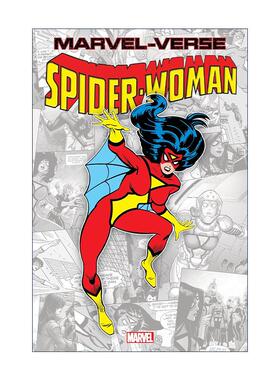 英文原版 Marvel-Verse Spider-Woman 漫威宇宙 蜘蛛女侠 儿童超级英雄漫画 Marv Wolfman 英文版 进口英语原版书籍