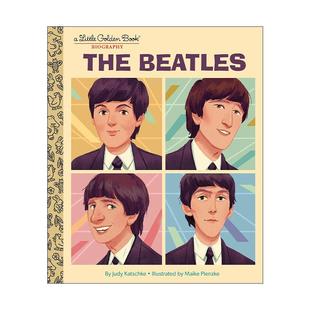 英文原版 書籍 英文版 Book Little 進(jìn)口英語原版 披頭士樂隊傳記 Beatles 蘭登書屋精裝 小金書 Biographies The Golden